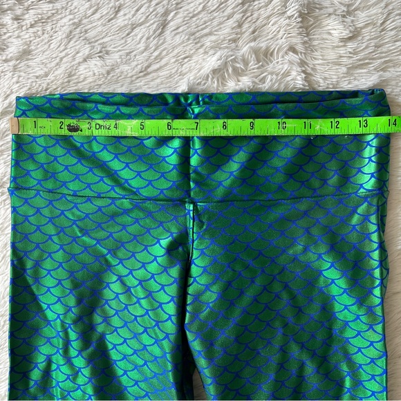 Mermaid Print Leggings - Picture 3 of 7